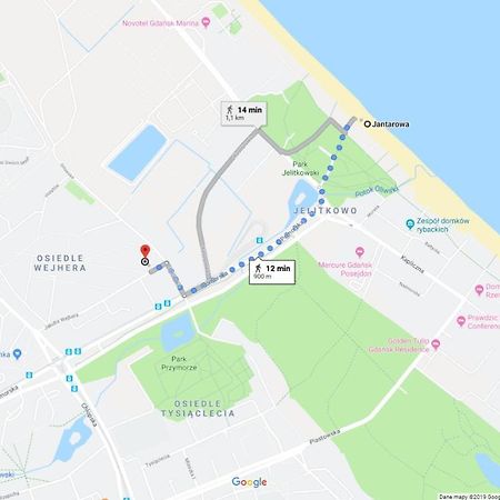 Sea & Sand Apartment Gdańsk Zewnętrze zdjęcie